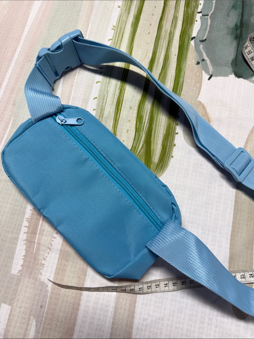Barbie game day Sam Jose sharks logo Teal Sport Waist Bag - Picture 7 of 7